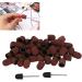 120 Grit Nail Art Sanding Caps Grit File Sand Piece Set Manicure Polishing Grinding Bands Nail Drill Bits Set With Shaft For Nail Drill Bits For Acrylic Nails - Buy Online on GoSupps.com