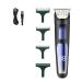 Hair Cutting Tool Waterproof Barber The Electric LED Displays The Hairdressing Tool USB Clipper Shaved Hair Carved Oil Head Push Shear (Color : OneColor)