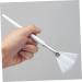 VINTORKY DIY Makeup White Makeup Fan Makeup Fan up for Facial Brush Fan Shape Brushes Brush with Wood Handle Make up Care - Buy Online on GoSupps.com