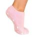 PRO 11 WELLBEING Moisturising Socks for Dry Cracked Heels and feet (Pink)