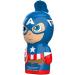 Marvel Captain America 2-in-1 Shower Gel & Shampoo - 3D Figure with Great Fragrance for Children and Adults (400 ml) - Buy Online on GoSupps.com