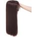 17" Inch Hair Topper Synthetic Clip In Hair Toppers Straight Hair Extensions For Thinning Hair Women - Medium Brown(Length:43CM Weight:120g) - Buy Online on GoSupps.com