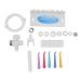 Water Flosser for Family Use Dental Floss Jet Tips 5 Color Jet Tips for Faucet Shower Oral Irrigator Non Electric Safety Water Pressure Dental Oral Care Tooth Cleaning.