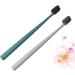 Buy FRCOLOR 2pcs Soft Nylon Charcoal Toothbrushes - Convenient Travel Oral Care | Eco-Friendly Tongue Care Brush for International Shipping - Buy Online on GoSupps.com