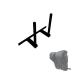 Chatelet boxing glove wall bracket dryer |Hanging boxing gloves to dry |Wall display for gloves |Made in USA wall bracket black
