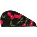 Cherry Microfiber Hair Towel - Soft Super Absorbent Quick Dry Hair Wrap for Women | Coral Velvet Cap for Long Curly & Thick Hair - Buy Online on GoSupps.com