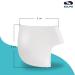 Buy Sulpo 4 Pair Heel Cushions & Gel Socks for Heel Spur & Plantar Fasciitis Relief - Foot Care Silicone Pads - Buy Online on GoSupps.com
