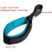 Adjustable Short Dog Training Leash with Wrist Strap - Cyan - Small to Large Dogs - Buy Online on GoSupps.com