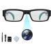 Giurrovo Camera Glasses Video Glasses Spy Camera