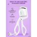 HEASE Heated Rechargeable Eyelash Curlers - Long-Lasting & Safe Electric Eyelash Curler | Quick Pre-Heat for Beautiful Lashes Worldwide - Buy Online on GoSupps.com