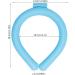 Cooling Neck Wraps | Non-Condensing Neck Scarf - Wearable Ice Cooling Neck Scarf for Outdoor Indoor Hot Flashes and Summer Heat Blue Medium - Buy Online on GoSupps.com