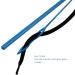 Flexible Plastic Drawstring Threader Tool - Easy Replacement for Jackets, Swim Trunks, Pants, Shorts - 23In, Blue - Buy Online on GoSupps.com