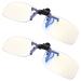 EYEGUARD Blue Light Filter Clip-on Computer Gamer Glasses Strain Relief Anti-glare Radiaton Protection Eyewear N-229 2pieces