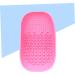 minkissy 1pc Make up Make up Kit Silicone Makeup Applicator Makeup Brush Scrubber Makeup Brush Cleaning Plate Makeup Cleaner Brush Cleaning Mat Pink Tools Cleansing Brush Sink - Buy Online on GoSupps.com
