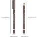 Mysense 12 PCS Dark Brown Eyebrow Pencil Set Waterproof Eyebrow Pen Long Lasting Eyeliner Professional Eye Makeup Brow Tint Pen(Dark Brown-12PC) - Buy Online on GoSupps.com