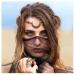 Boho Moon Head Chain Charm Vintage Hair Jewelry | Festival Forehead Hair Chain Accessories for Women - Silver Gypsy Headpiece - Buy Online on GoSupps.com