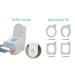 Disposable Toilet Seat Cover 30 Pack - Extra Large Waterproof Mats for Adults, Kids, Toddlers - Individually Wrapped, 16x24inch - Travel Accessories - Buy Online on GoSupps.com