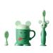 Ipetboom 3 sentences toothbrush set toothbrush for toddlers cleaning brush for baby teeth baby toothbrush toothbrushes for children toothbrush for oral care newborn toothbrush PP