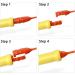 Drainage Blockage Remover Kit | Effective Drain Hair Remover Tool for Sewer Toilet Kitchen Sink & Bathroom Tub - Fast International Shipping - Buy Online on GoSupps.com