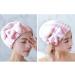 Minkissy Elastic Shower Hair Drying Caps Bathroom Supplies Hair Drying Turban Towel Hair Bonnet Head Band Hair Scarf Hair Cap Headband Water Absorption Hat Soft Pink Wiping Headscarf - Buy Online on GoSupps.com