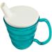 SP Ableware Ergo Mug with Extra Wide Handle and Bumpy Surface - Blue Translucent | 745740000 - Buy Online on GoSupps.com