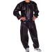 Urisgo Sauna Suit for Sweat Fitness Sauna Suit for the Whole Body Training Suit Made of PVC Tear-Resistant for Men and Women