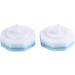 Doengdfo Pack of 50 Improved Toilet Brush Rods White Sponge Disposable Toilet Cleaning Rods Compatible Refills for Rods - Buy Online on GoSupps.com