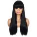 Wig Ladies Long Hair Black Curly Brazilian Party Straight Women Hair 50s 60s 70s 80s