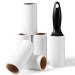 Vinabo Lint Rollers Pet Hair Remover 1 Handle with 6 Extra Sticky Lint Roller Set for Clothes Lint Rollers for Pet Hair Dust Lint Sofa Bed and Carpet Extra Sticky & Easy Peeling-60 Sheets/Roll