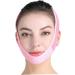 Double Chin Reducer V Line Facial Mask Face Lifting Tape Soft Chin Strap for Women Restore Skin Elasticity Pink Face Shaper - Buy Online on GoSupps.com