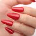 Bomine Long Red Stiletto Fake Nails - 24Pcs Full Cover Acrylic False Nails for Women & Girls, Glossy Manicure Party Tips - Buy Online on GoSupps.com