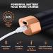 Cord-Free Pencil Straighteners | Battery-Powered 4800mAh | 3 Heat Settings | Mini Dual Styler for Short Locks & Facial Hair - Gold - Buy Online on GoSupps.com