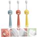Goohochy 3ST Wanmao Children's Toothbrushes - Manual Travel Toothbrush for Kids | Perfect Teeth Cleaning Tools for Children & Pregnant Moms - Shop Now! - Buy Online on GoSupps.com