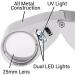Beileshi 40X Illuminated Jeweler LED and UV Lens Loupe Magnifier with Metal Construction and Optical Glass with a Durable and Sturdy Travel Carrying Case 40x Loupe(led+uv) - Buy Online on GoSupps.com