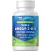 RA Triple Omega 3 6 9 Fish Oil to Support a Healthy Heart DHA and EPA Flaxseed and Borage Oil - 120 Softgels