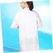 FRCOLOR Men's Hair Dyeing Clothing Actually Easy Clean Stylist Coat Cover While Vests Running Vest Men's Hair Dye Short Sleeve Woman Hair Dyeing Clothing Zip Jacket - Buy Online on GoSupps.com