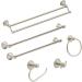 Moen Preston Collection Single Post Toilet Paper Holder | Spot Resist Brushed Nickel | 2-3/8 W 6-1/2 D - Buy Online on GoSupps.com