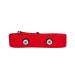 FitCent replacement belt for heart rate knives adjustable soft compatible with Myzone MZ-3 MZ-1 (not for mycotic Switch) red/excursion monochrome (GetaWay Solids)