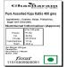 Ghasitaram Gifts Rakhi Gifts for Brothers Rakhi Sweets - Pure Assorted Kaju Katlis 400 GMS with Beads Rakhi - Buy Online on GoSupps.com