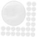 100Pcs Thick overlock Cotton Make up Pads Makeup Remover Pads Round Cosmetic Cotton Friendly Reusable Cotton Pads Reusable face Pads White Non-Woven Fabric Tool Travel Cleansing