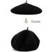 Wheebo Wool Beret Hat - French Style Winter Cap for Women - Black - Buy Online on GoSupps.com