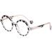 Aoolia Round Leopard Reading Glasses for Men & Women - Blue Light Filter Anti-Fatigue 1.5 Diopter UV Protection - Buy Online on GoSupps.com