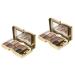 SOESFOUFU 2 Pcs 10 Eyeshadow Powder Eyeshadow Dish for Stocking Stuffers Accessories for Eye Shadow