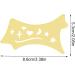 Winged Eyeliners Tool Soft Flexible Eyeliners Stencils | Precision Beveled Design Eye Liners Reusable Cleaning Cloths for Women Yellow - Buy Online on GoSupps.com
