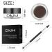 evpct 2Pcs Eyebrows Gel Pomade Set | Long-lasting Waterproof Eyebrow Kit with Dual-ended Brush | Dark Brown 04 - Buy Online on GoSupps.com