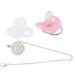Buy Bling Soft Silicone Baby Pacifier - BPA Free Size M 6-18 Months Includes Chain Clip - Pink | International Shipping - Buy Online on GoSupps.com