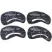 24pcs 6 Sets eyebrows shape eyebrow templates stencils Eyebrow stencils mold cosmetic card - Buy Online on GoSupps.com