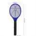 Cordless Battery Power Electric Fly Mosquito Swatter Bug Zapper Racket Insects Killer Red - Buy Online on GoSupps.com