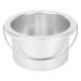 Buy Durable Replacement Wax Internal Pot for Fast Heating - Silver Wax Warmer for Family Use - Buy Online on GoSupps.com