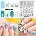 Alexnailart Nail Stamp Plates - Creative Cartoon Animal Designs | DIY Manicure Tools & Templates - Buy Online on GoSupps.com